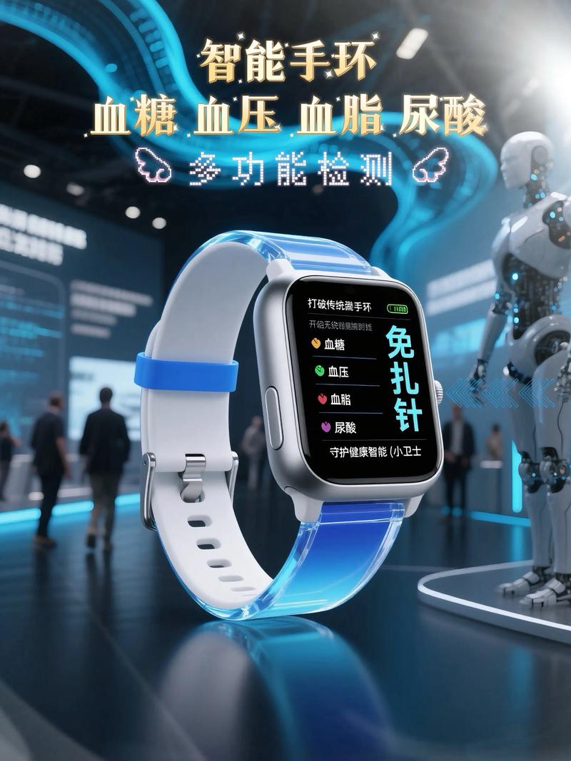这款智能手表,直接把"无痛测糖"焊在手上了! 糖友们